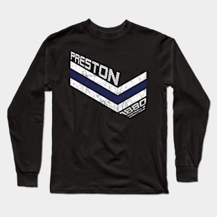 Football Is Everything - Preston North End F.C. 80s Retro Long Sleeve T-Shirt